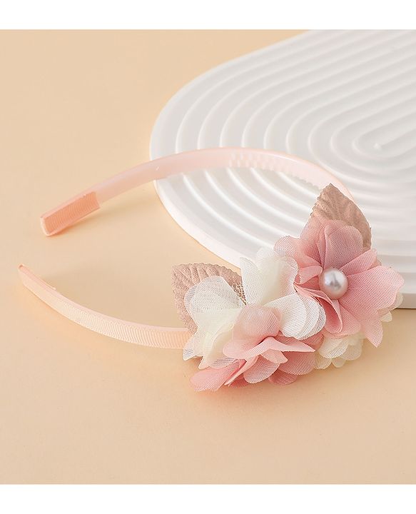 Babyhug Free Size Hair Bands - Pink