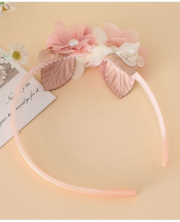 Babyhug Free Size Hair Bands - Pink