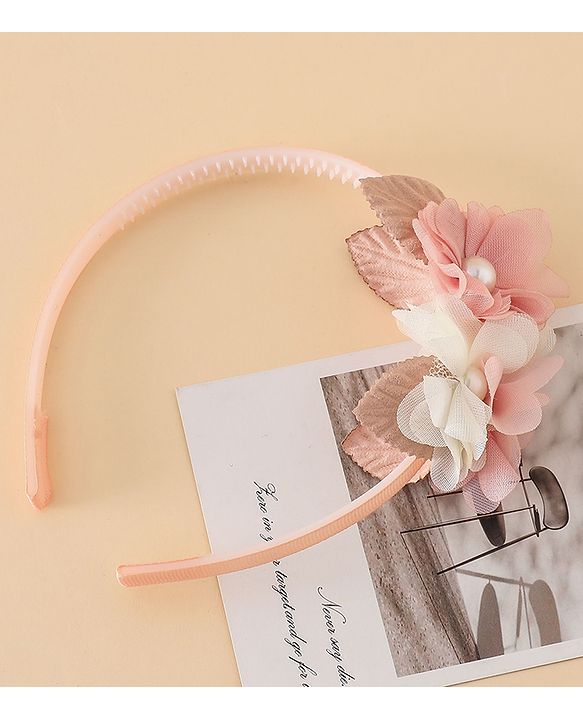 Babyhug Free Size Hair Bands - Pink