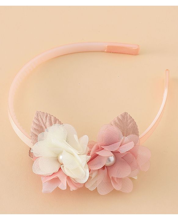 Babyhug Free Size Hair Bands - Pink