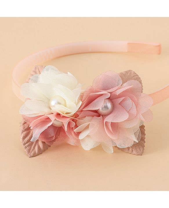 Babyhug Free Size Hair Bands - Pink