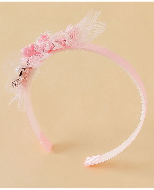 Babyhug Free Size Hair Bands - Pink