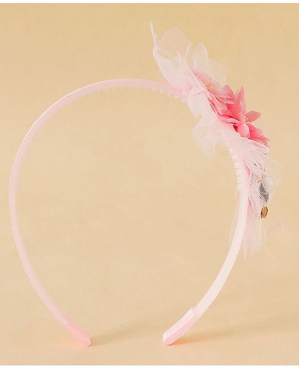 Babyhug Free Size Hair Bands - Pink
