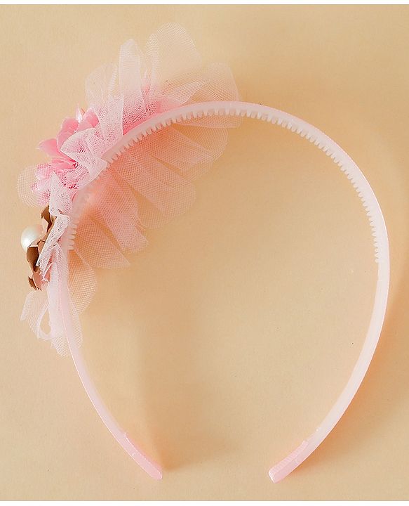 Babyhug Free Size Hair Bands - Pink