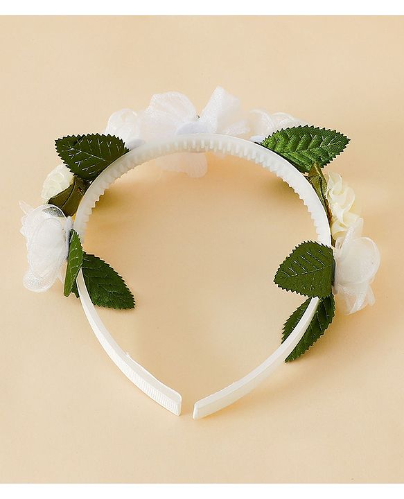 Pine Kids Free Size Hair Bands - White