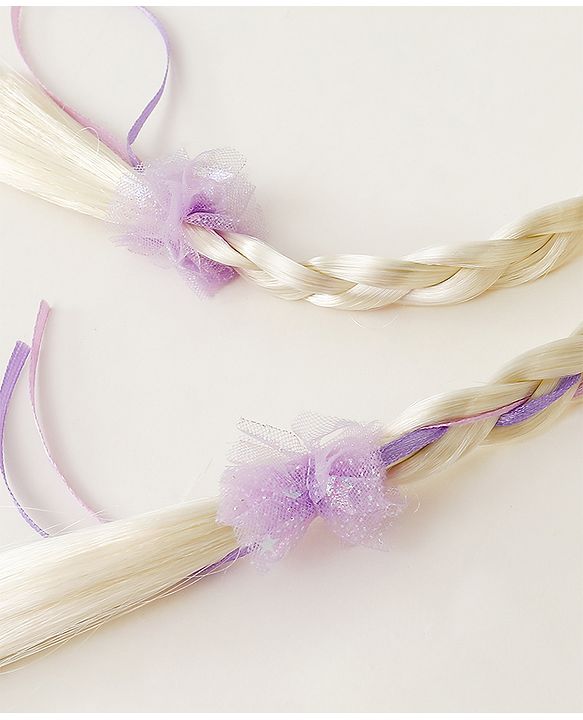 Babyhug Hair Band With Bow Applique Free Size - Pink