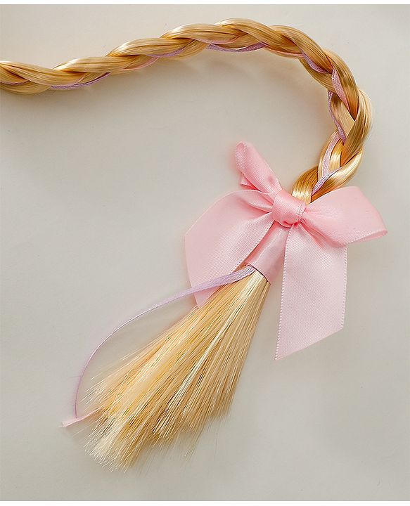 Babyhug Free Size Hair Band Tiara & Bow Applique - Pink