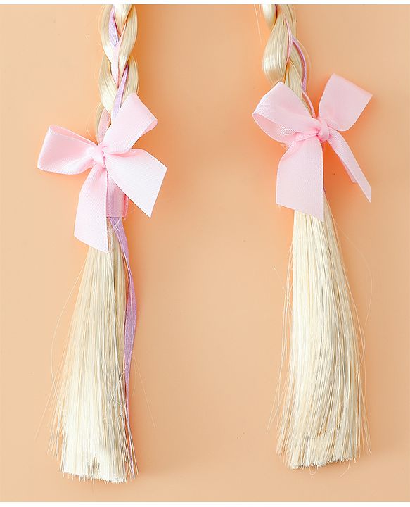 Babyhug Pearl Bead Crown Applique Hair Band - Pink