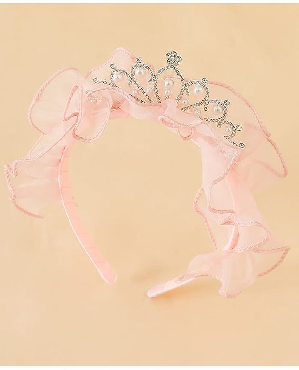 Babyhug Hair Bands Free Size -Pink