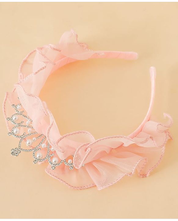 Babyhug Hair Bands Free Size -Pink