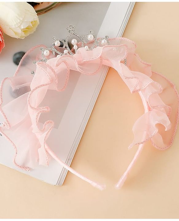 Babyhug Hair Bands Free Size -Pink