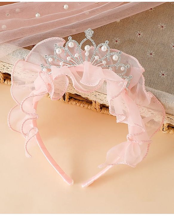 Babyhug Hair Bands Free Size -Pink