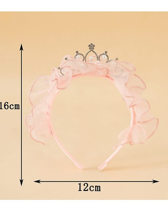 Babyhug Hair Bands Free Size -Pink
