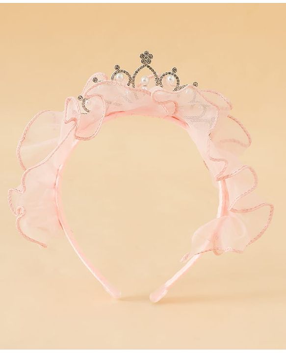 Babyhug Hair Bands Free Size -Pink