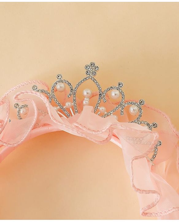 Babyhug Hair Bands Free Size -Pink