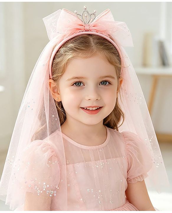 Babyhug Hair Bands Free Size -Pink