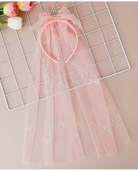 Babyhug Hair Bands Free Size -Pink