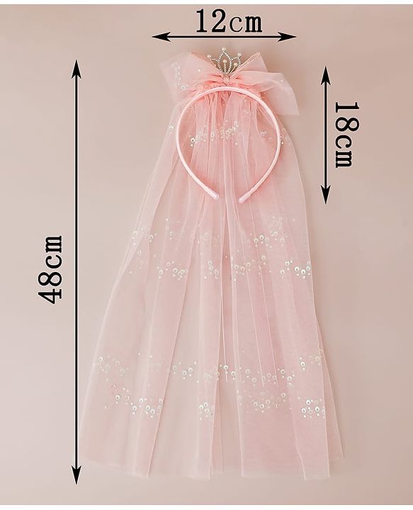 Babyhug Hair Bands Free Size -Pink