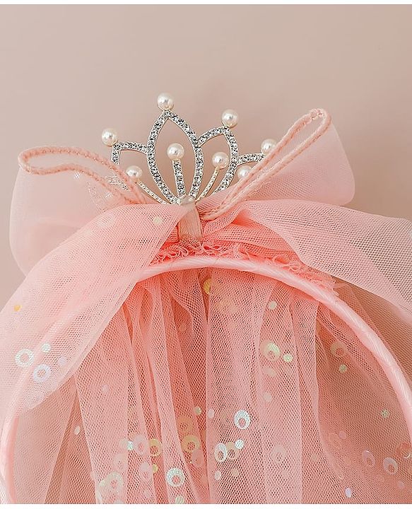 Babyhug Hair Bands Free Size -Pink