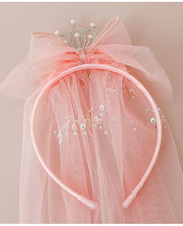 Babyhug Hair Bands Free Size -Pink