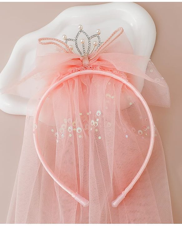 Babyhug Hair Bands Free Size -Pink