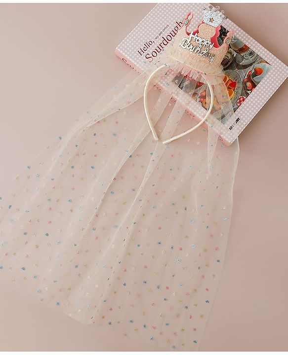Babyhug Hair Bands Free Size -Pink