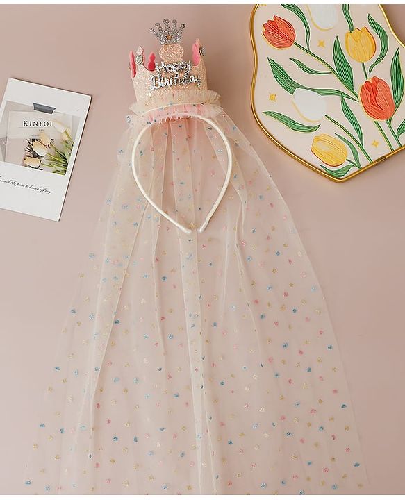 Babyhug Hair Bands Free Size -Pink