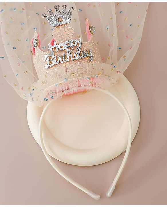 Babyhug Hair Bands Free Size -Pink