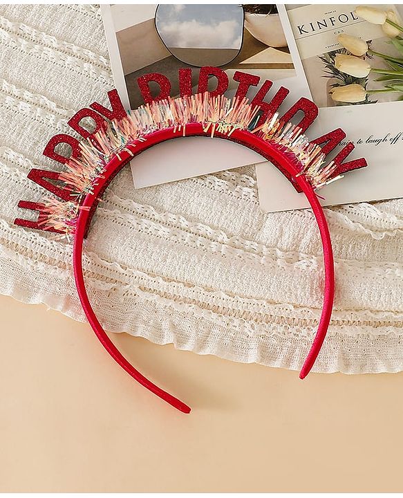 Babyhug Hair Bands Free Size - Fuchsia