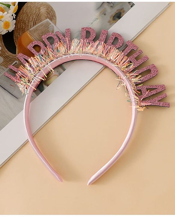 Babyhug Hair Bands Free Size - Fuchsia