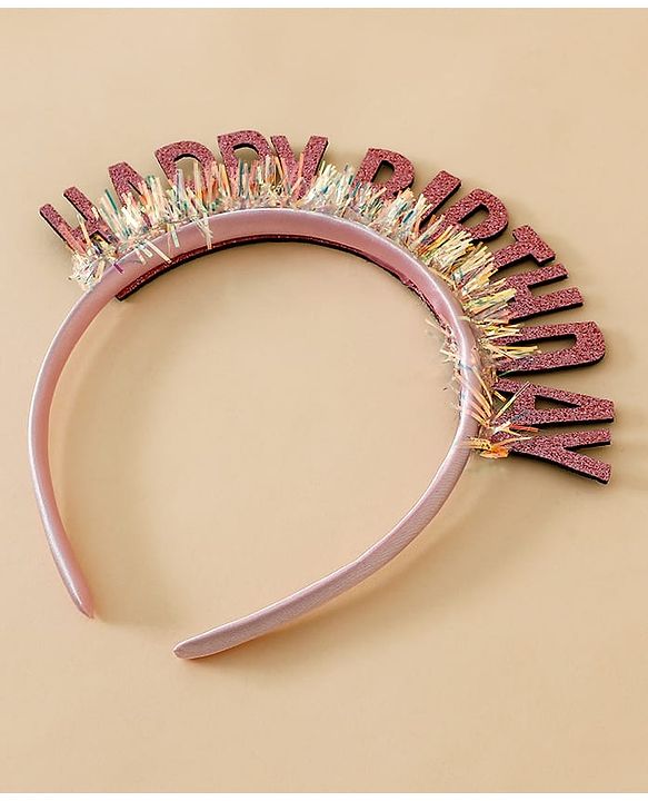 Babyhug Hair Bands Free Size - Fuchsia