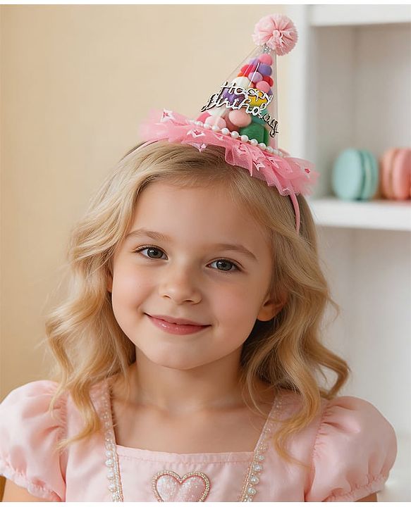 Pine Kids Hair Bands  Free Size - Pink
