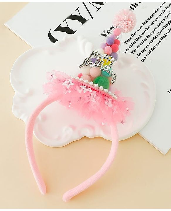 Pine Kids Hair Bands  Free Size - Pink