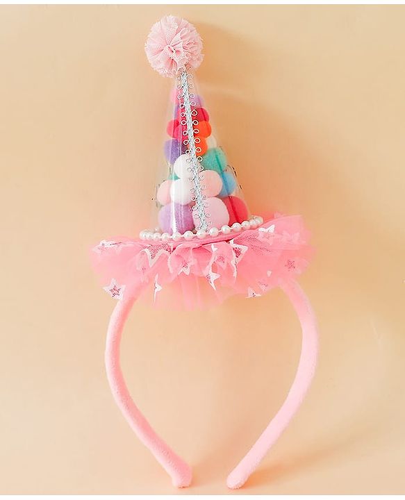 Pine Kids Hair Bands  Free Size - Pink