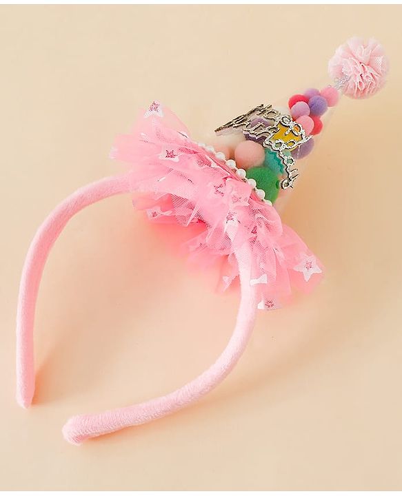 Pine Kids Hair Bands  Free Size - Pink