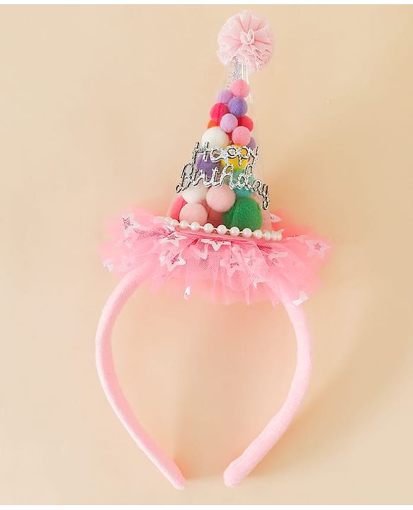 Pine Kids Hair Bands  Free Size - Pink
