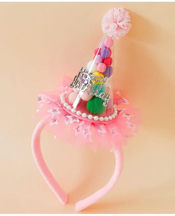 Pine Kids Hair Bands  Free Size - Pink