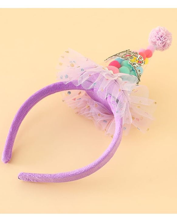 Pine Kids Hair Bands  Free Size -Purple