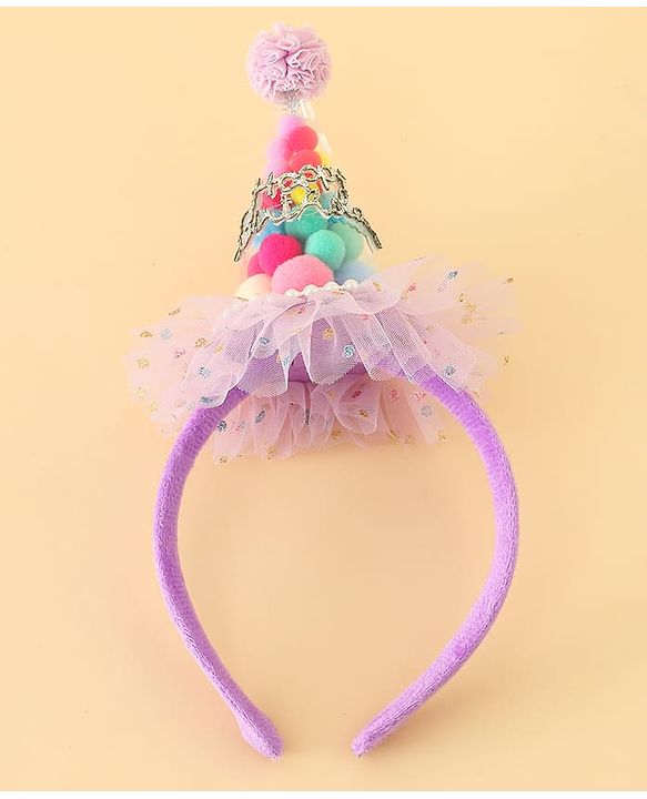 Pine Kids Hair Bands  Free Size -Purple