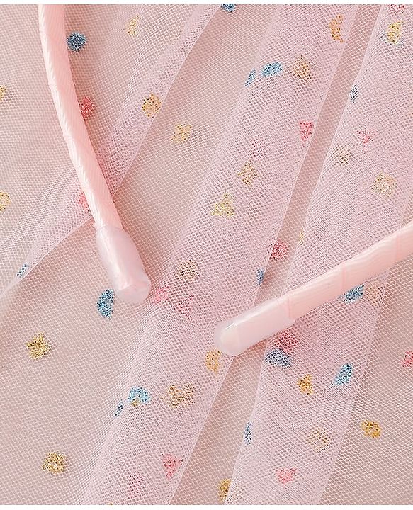 Babyhug Hair Bands With Applique Free Size- Pink