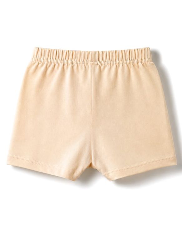 Babyhug 100% Cotton Single Jersey Knit Striped & Animals Printed Trunks Pack of 3 -Olive & Cream
