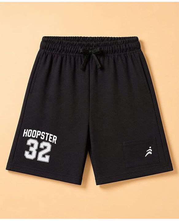 Pine Active Knit Sleeveless Hoopster 32 Printed Crop Tee With Shorts Set - White