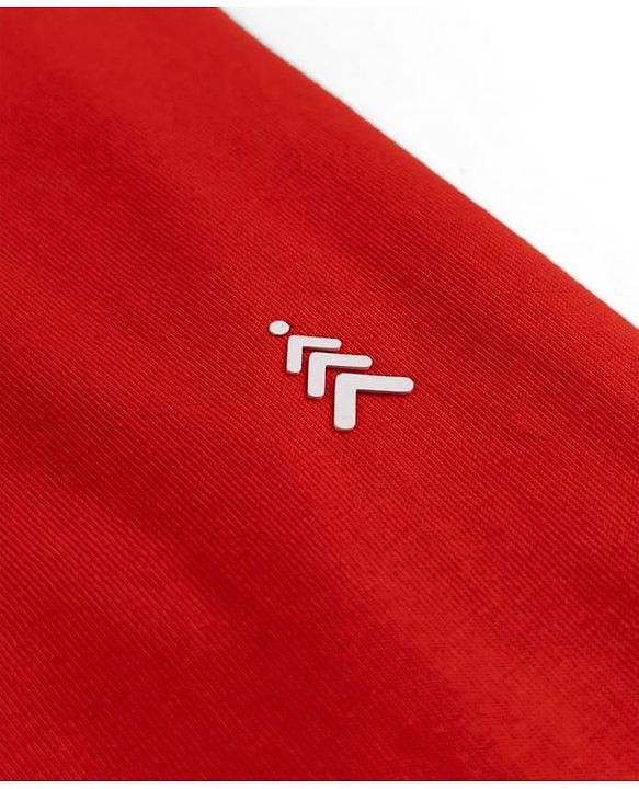 Pine Kids Cotton T-Shirts with Full Sleeves in Red for 4-5 Years