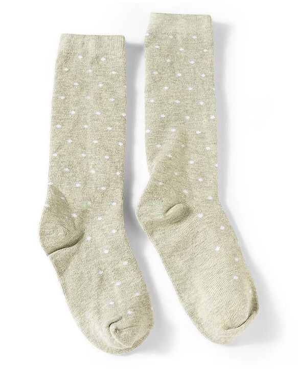 Pine Kids Cotton Knit Polka Dot Design Socks Pack of 3 - Pink Grey & Black