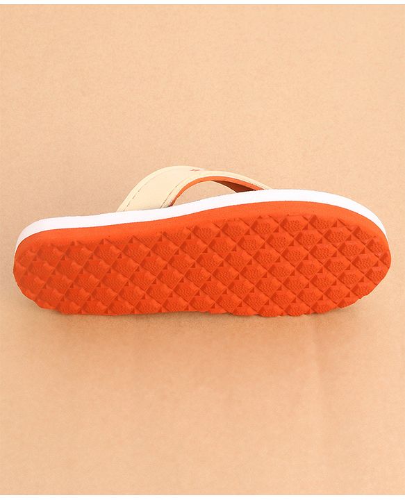 Cute Walk by Babyhug Slip Ons Flip Flop With Ghost Print - Navy Blue