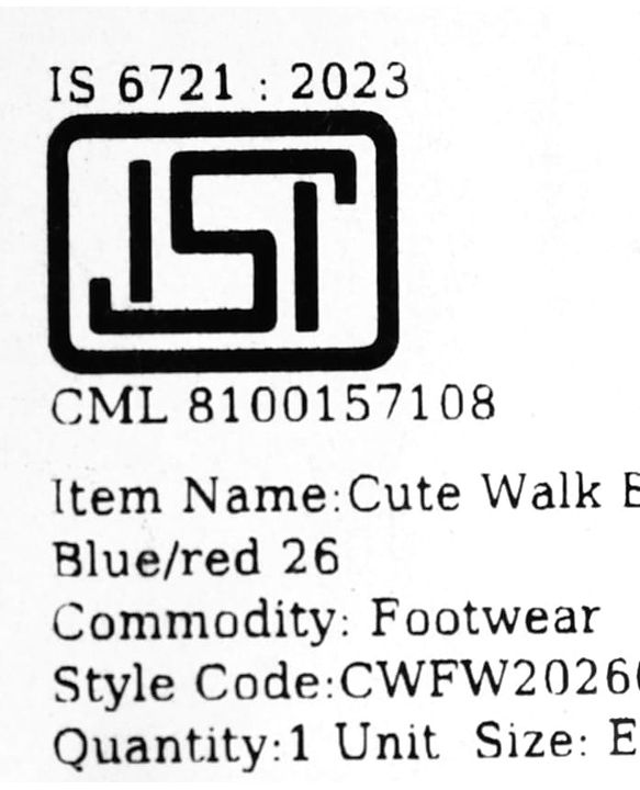 Cute Walk by Babyhug Slip Ons Flip Flop With Text Print - Navy Blue