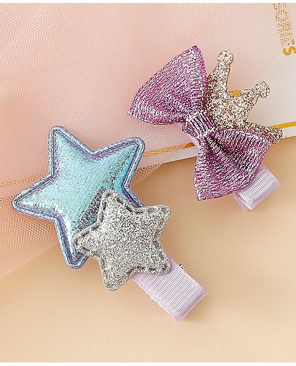Babyhug Free Size Hair Pins And Clips - Pink