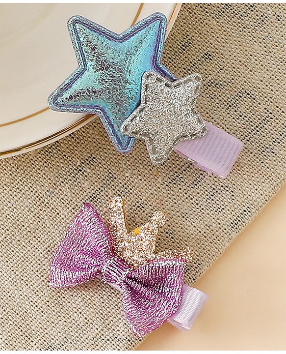 Babyhug Free Size Hair Pins And Clips - Pink