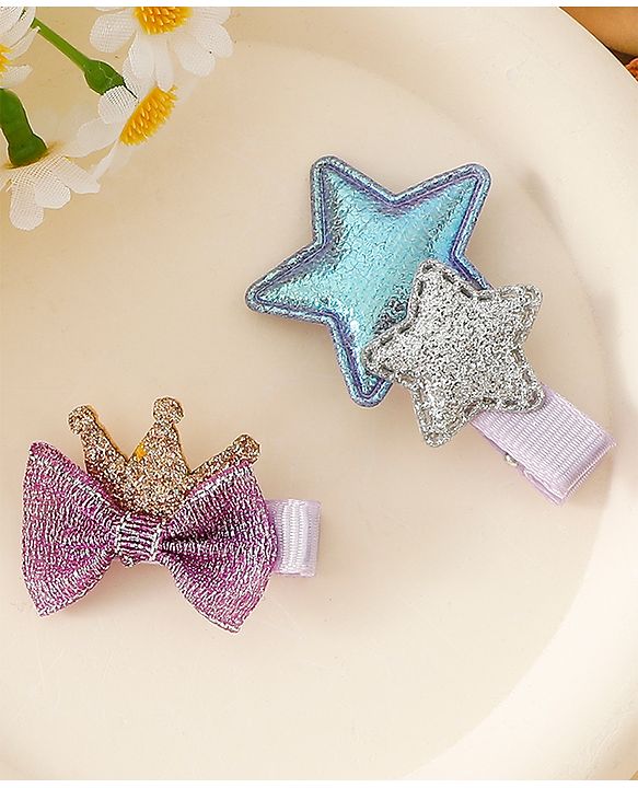 Babyhug Free Size Hair Pins And Clips - Pink