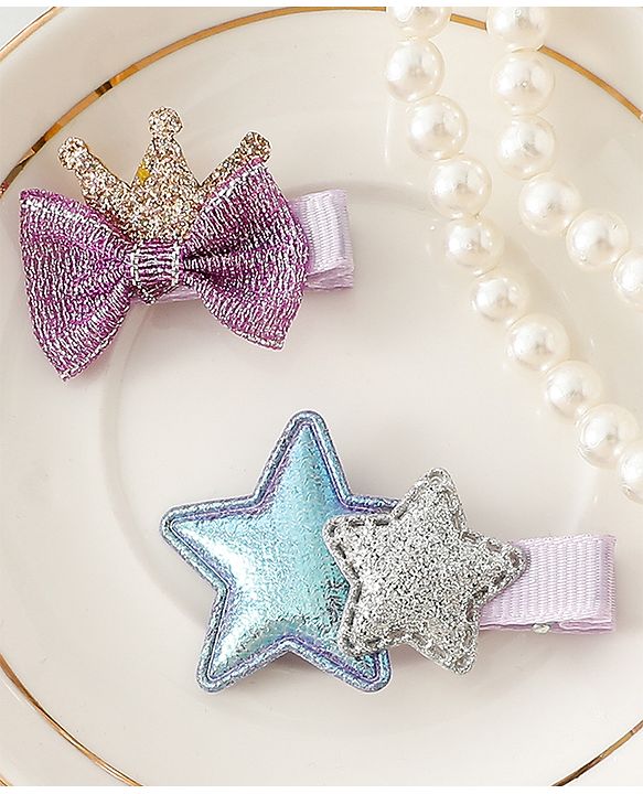 Babyhug Free Size Hair Pins And Clips - Pink